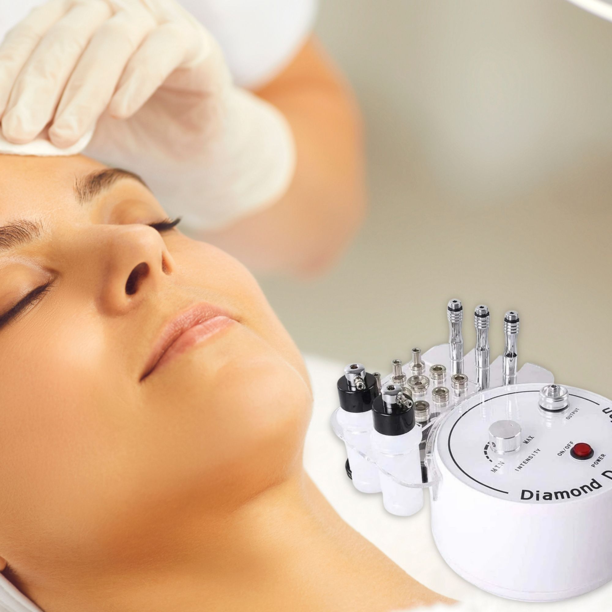 Máquina de Microdermoabrasión Dermoabrasión Facial Profesional
