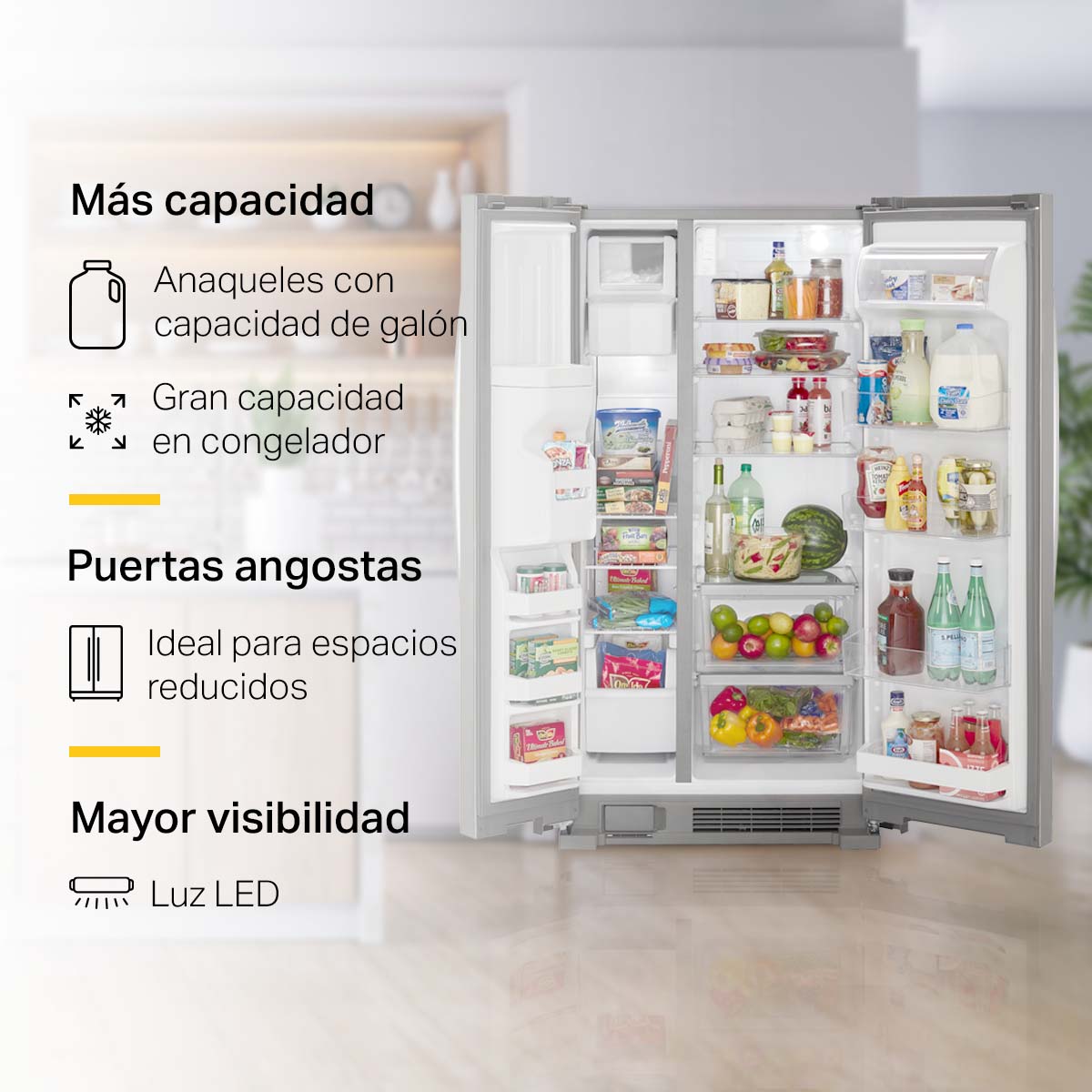 Refrigerador Side by Side 611.00 L / 22 p³ Xpert Energy Saver WD2620S