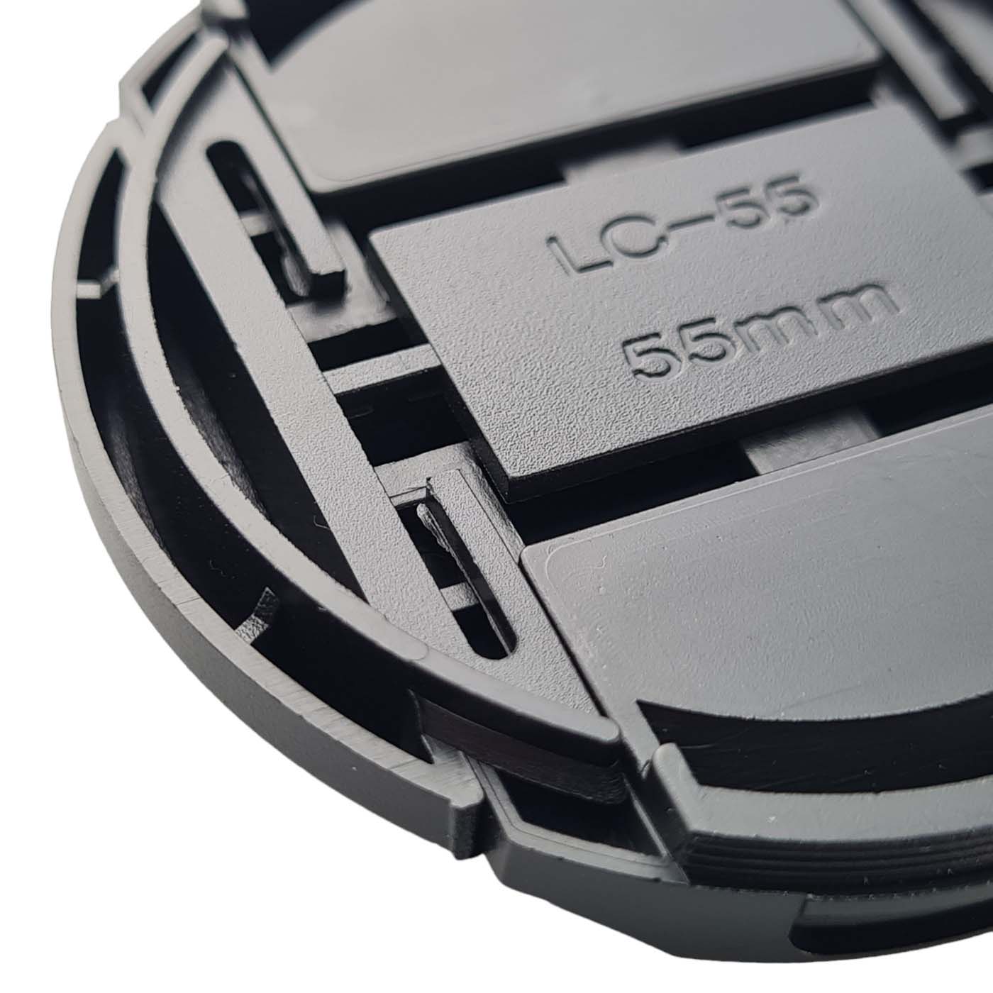 Tapa 55mm Para Lente Nikon 18-55mm Cámara Con Correa