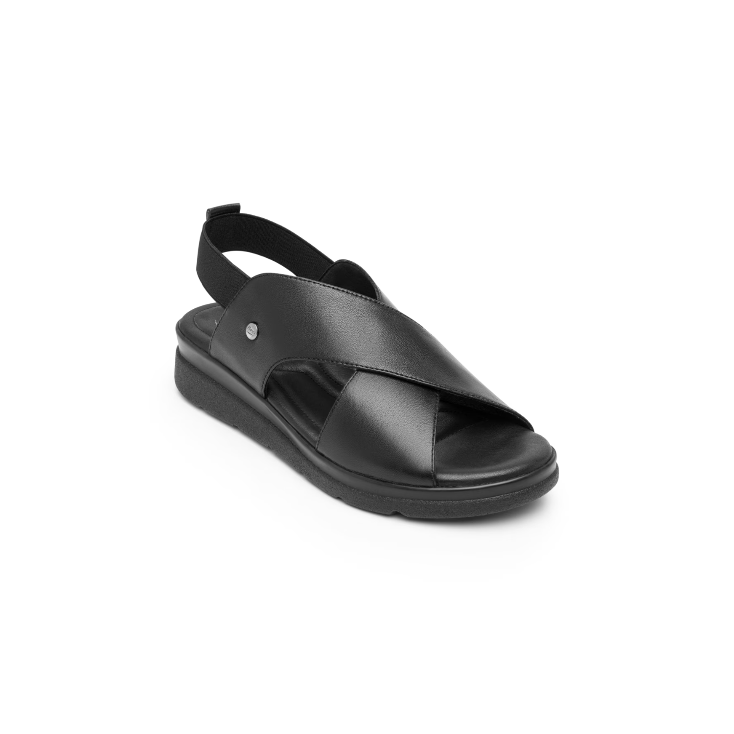 Sandalia Flexi Para Mujer Estilo 124201 Negro