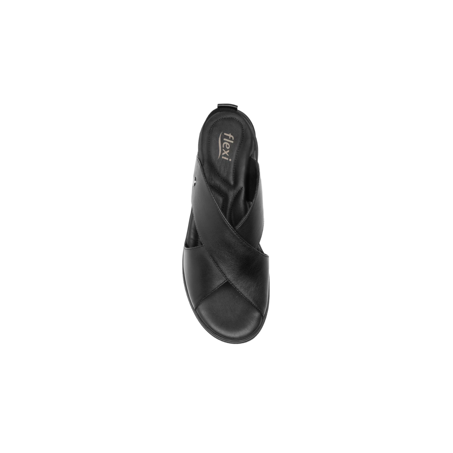 Sandalia Flexi Para Mujer Estilo 124201 Negro