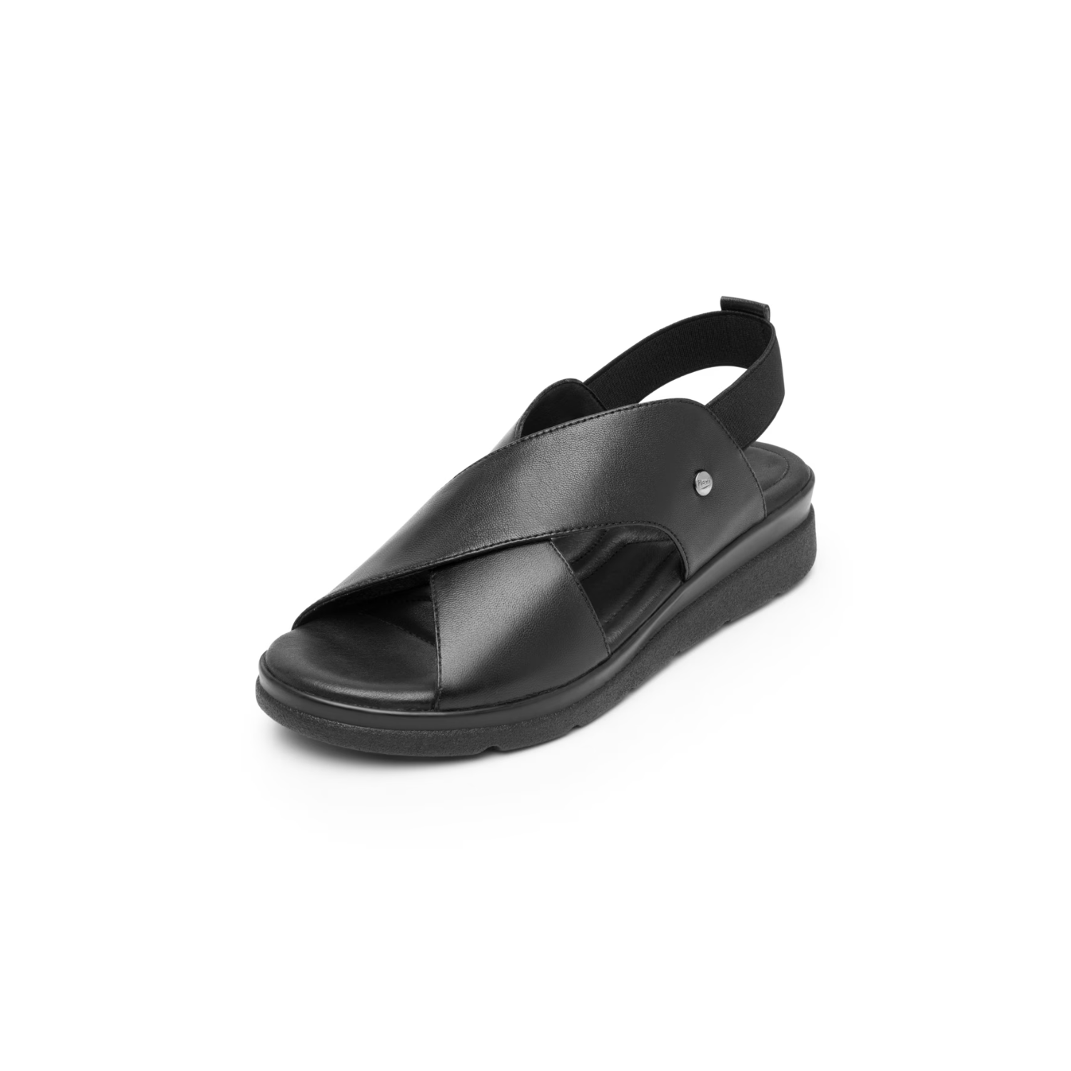 Sandalia Flexi Para Mujer Estilo 124201 Negro