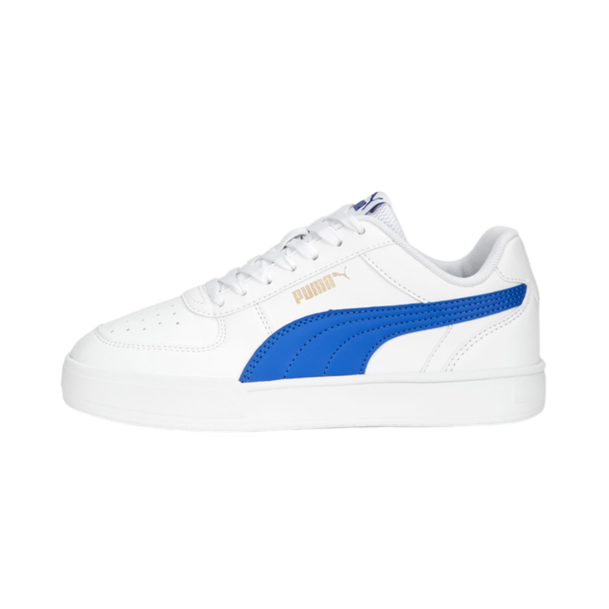 Tenis puma 2025 blanco con azul