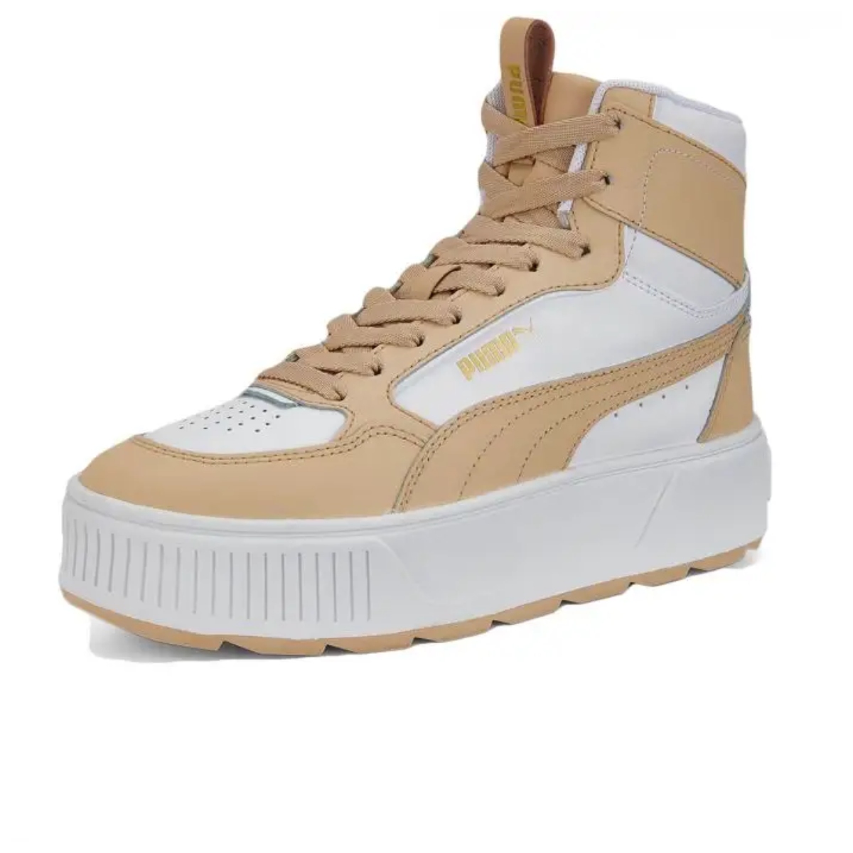 Tenis Puma Karmen Rebelle Mid Cafe Mujer 387213 04