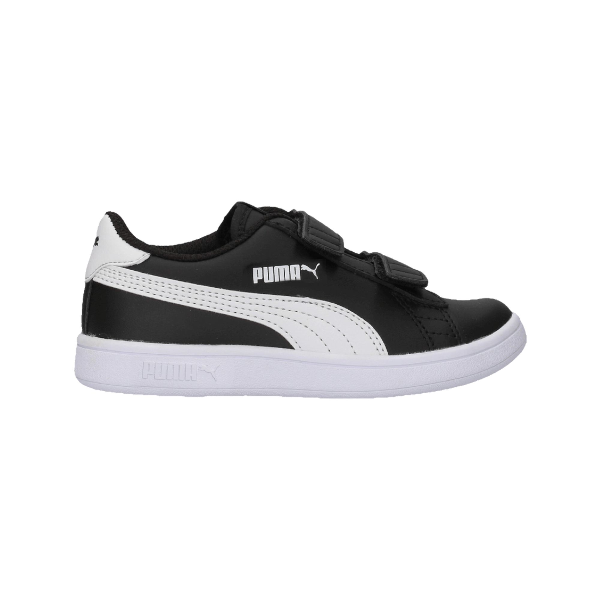 Tenis Puma Smash V2 Negro con Blanco