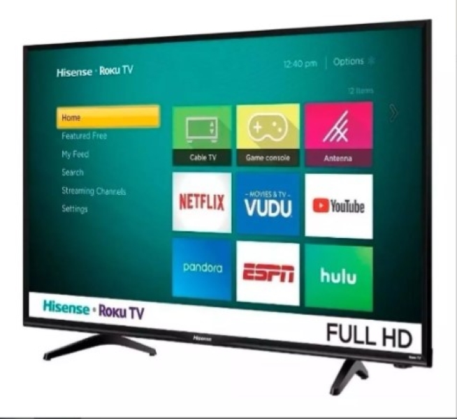 Smart TV Hisense, H4F 40H4030F, LED-LCD inteligente de 39.6in, HD TV