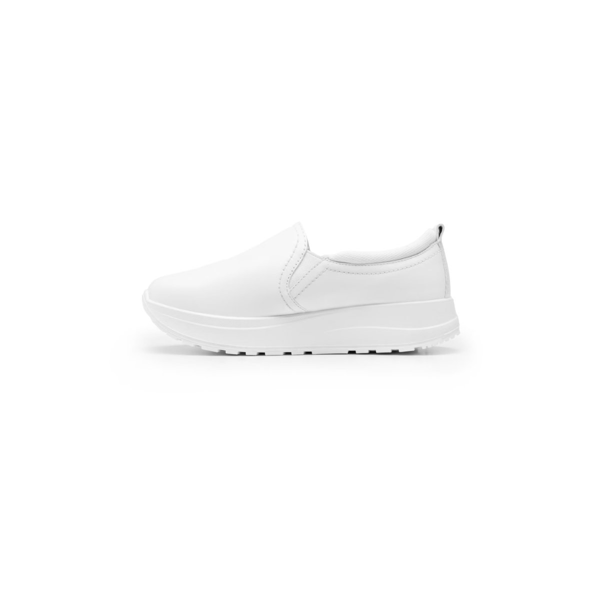 Sneaker Slip On Flexi Para Mujer Estilo 117207 Blanco