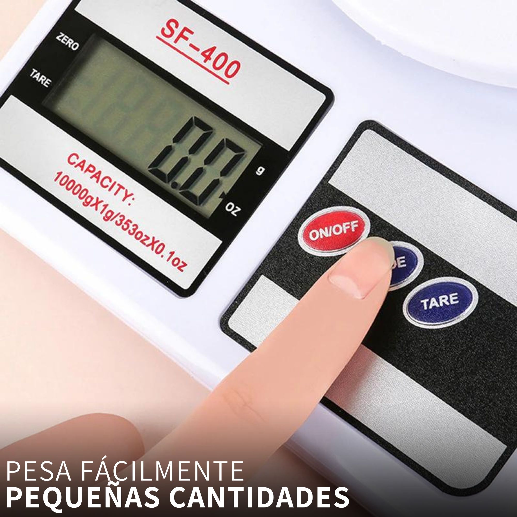 Bascula Digital Para Cocina Gramera Pesa 1 Gramo A 10 Kilos