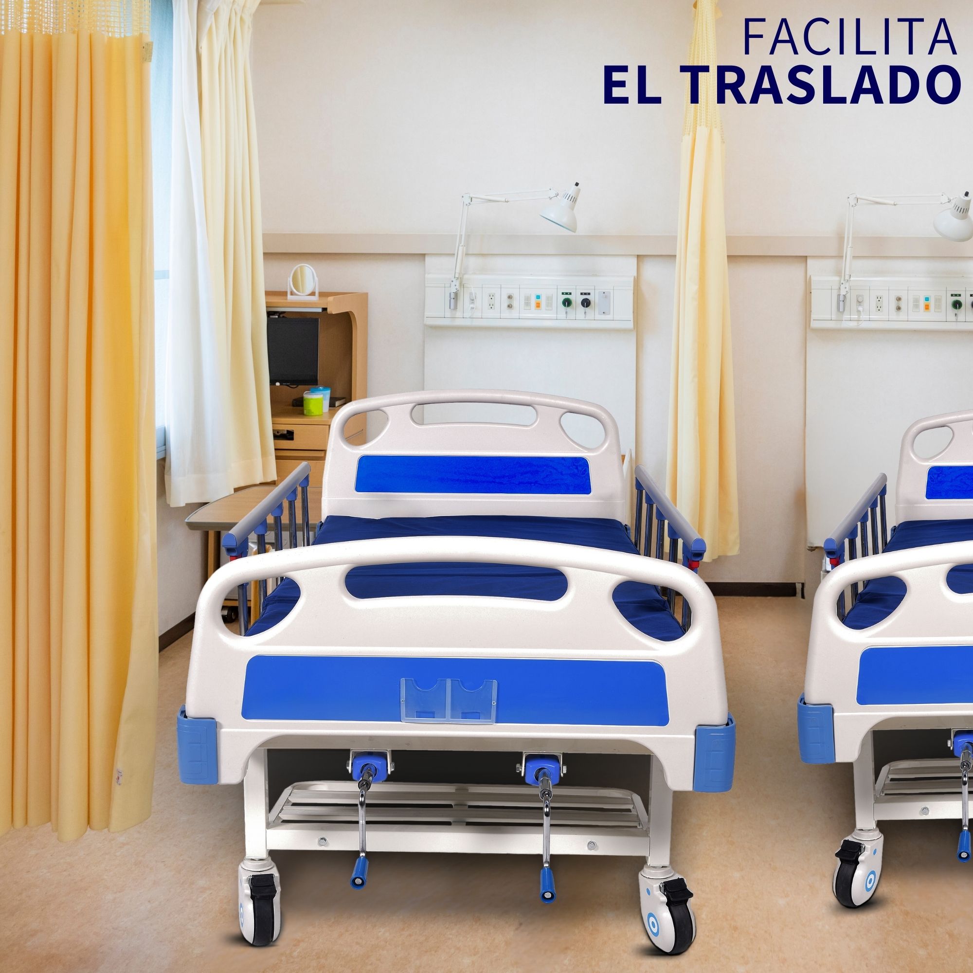 Cama Hospitalaria Manual De Posiciones Ajustables Y Colchón