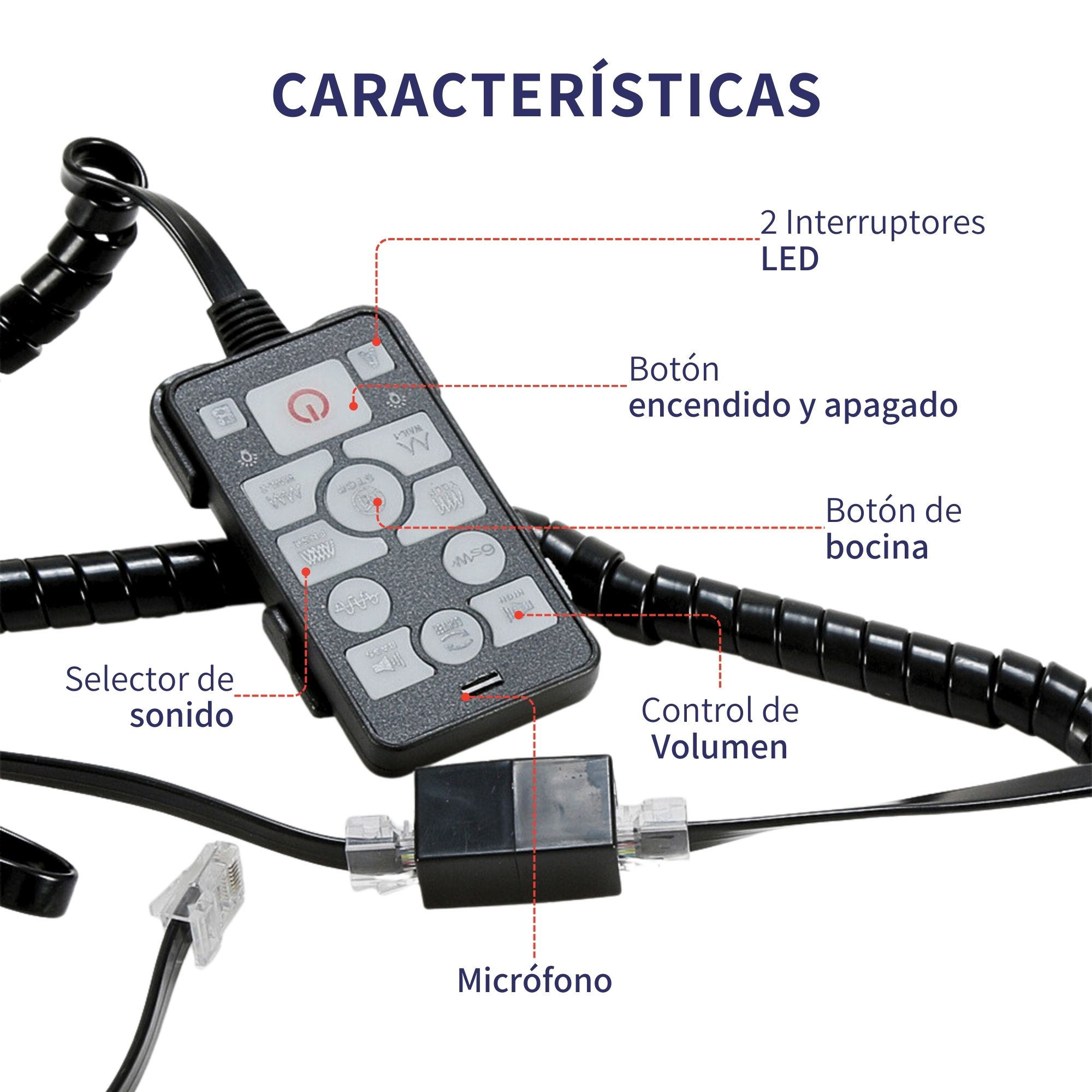 Sirena Profesional Altavoz Federal Pato Escolta Altavoz 200w