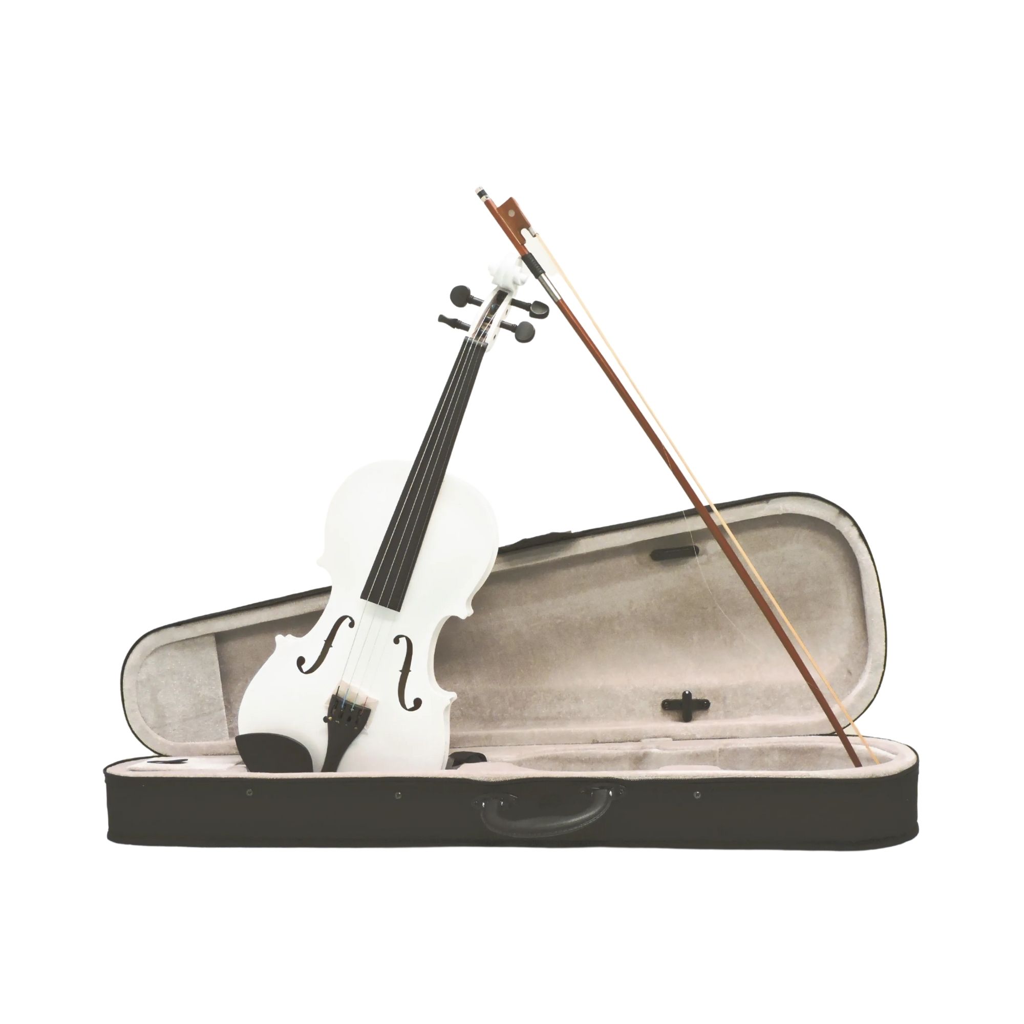 Violín 4/4 Acústico Madera Laminado Con Estuche Brea Y Arco