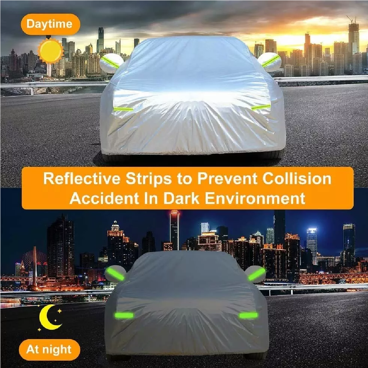 Funda Protectora Impermeable Para Sedan Exterior 4.9m