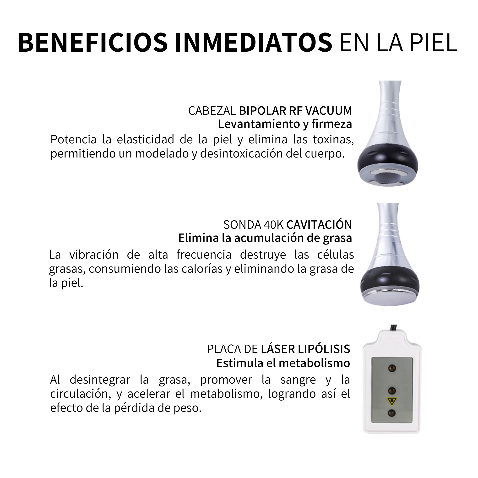 Maquina Ultrasonica De Radiofrecuencia Y Cavitacion 9 En 1