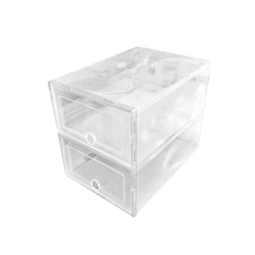 Cajas Organizadoras De Zapatos Transparente 12 Piezas