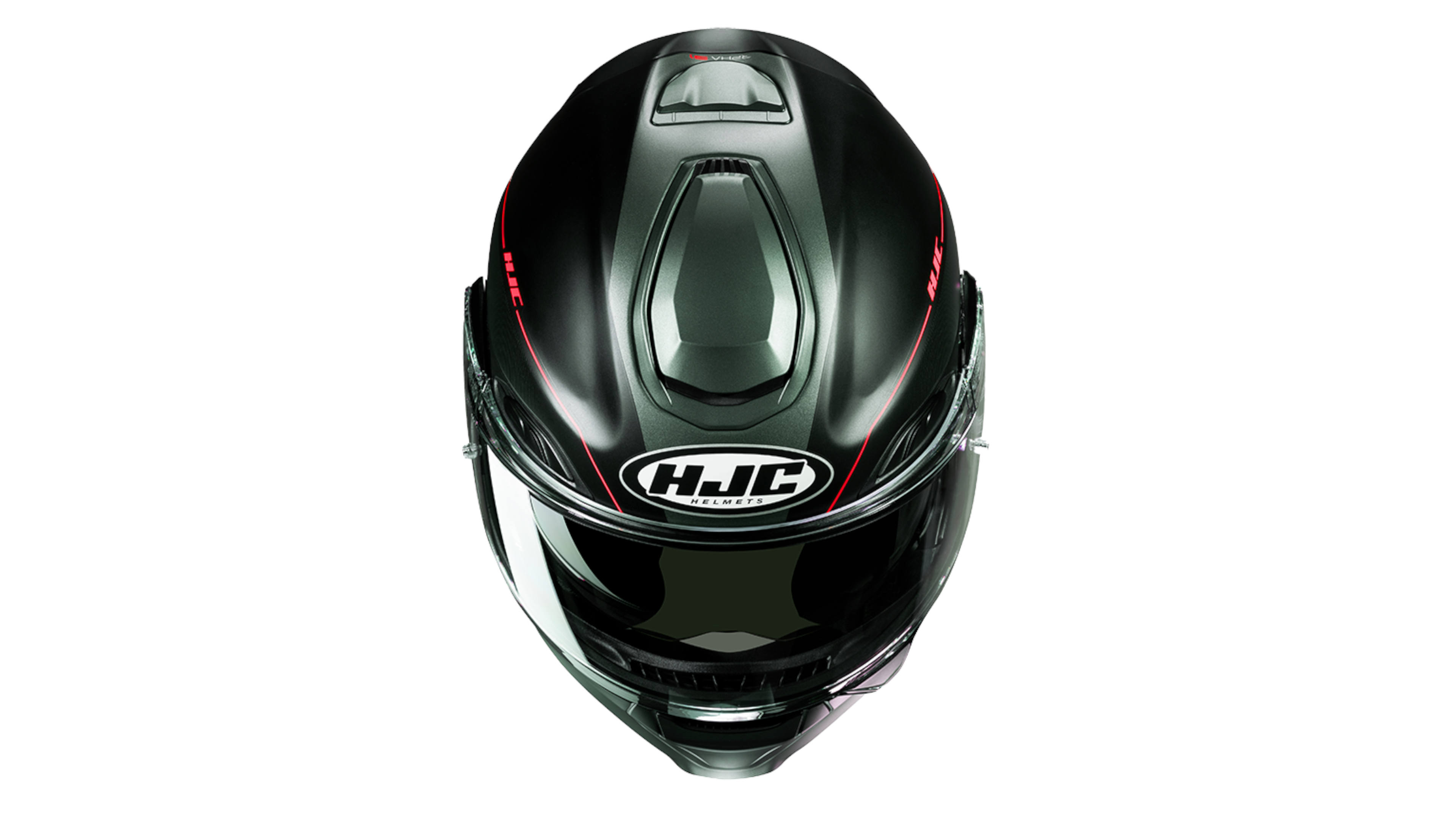 CASCO HJC COMBUST RPHA-91 ABATIBLE NEGRO/ROJO CERTIFICADO ECE R22-06