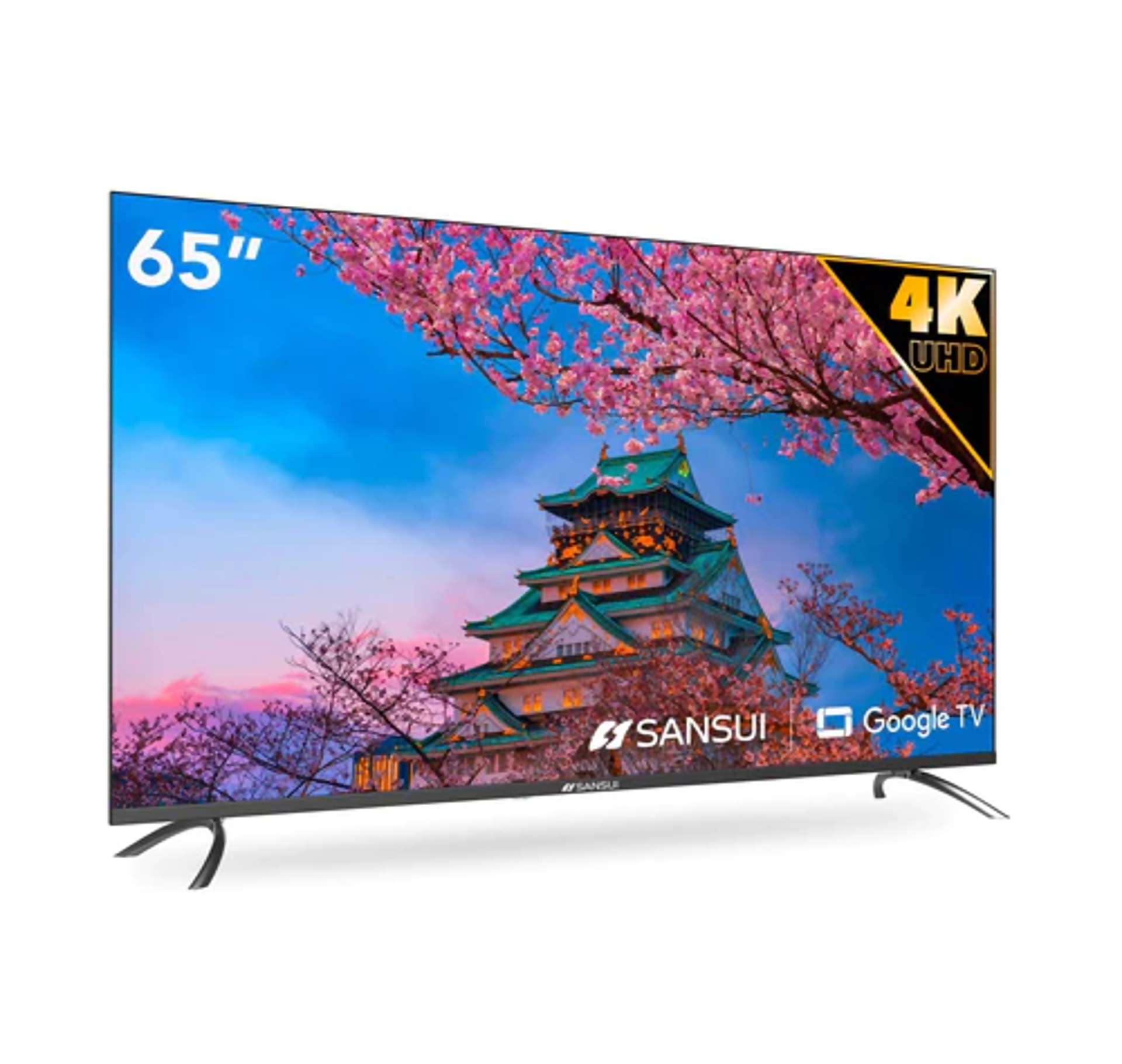 Pantalla 65 Pulgadas Sansui DLED Google TV 4K Ultra HD SMX65VAUG