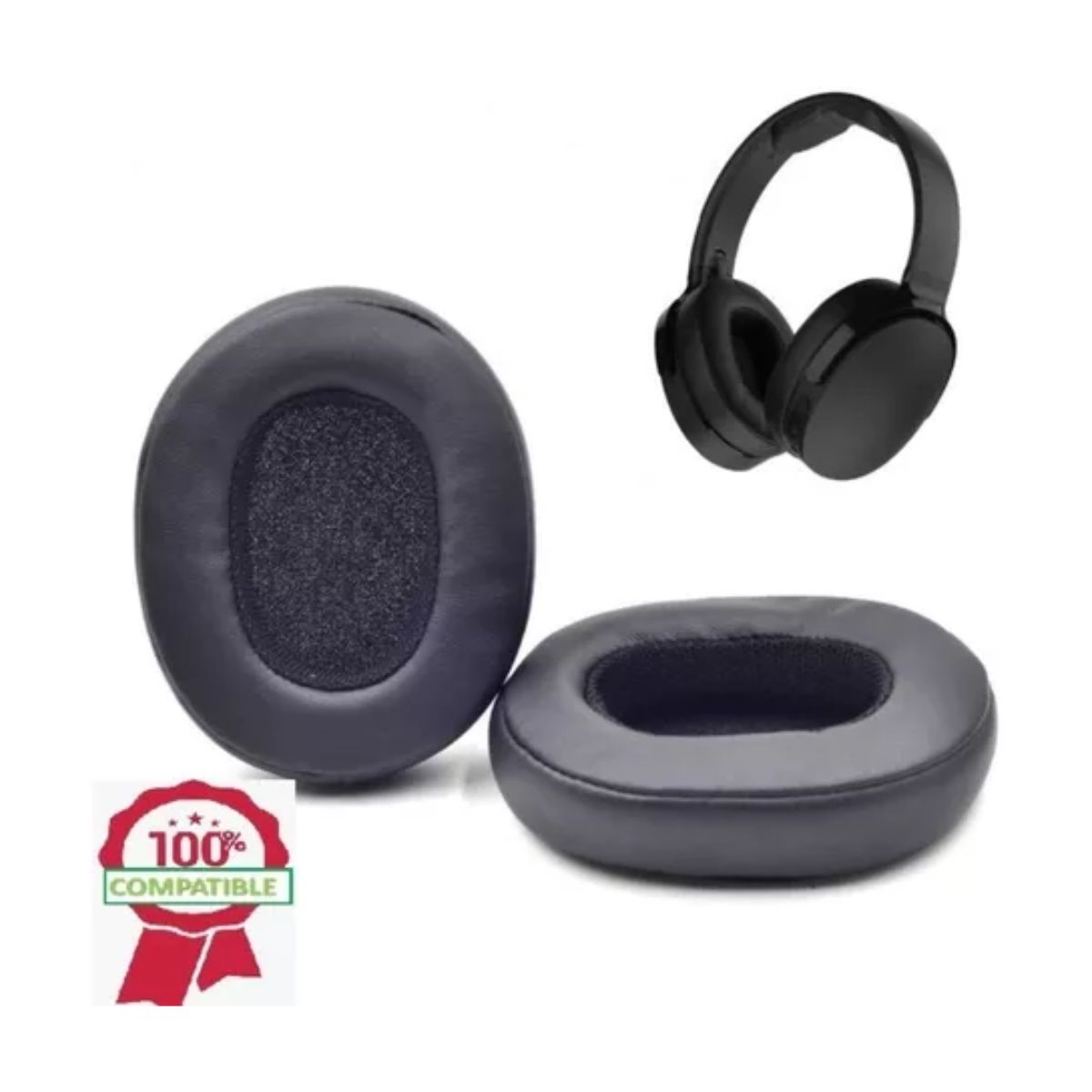Almohadillas Para Audífonos Skullcandy Venue Negro