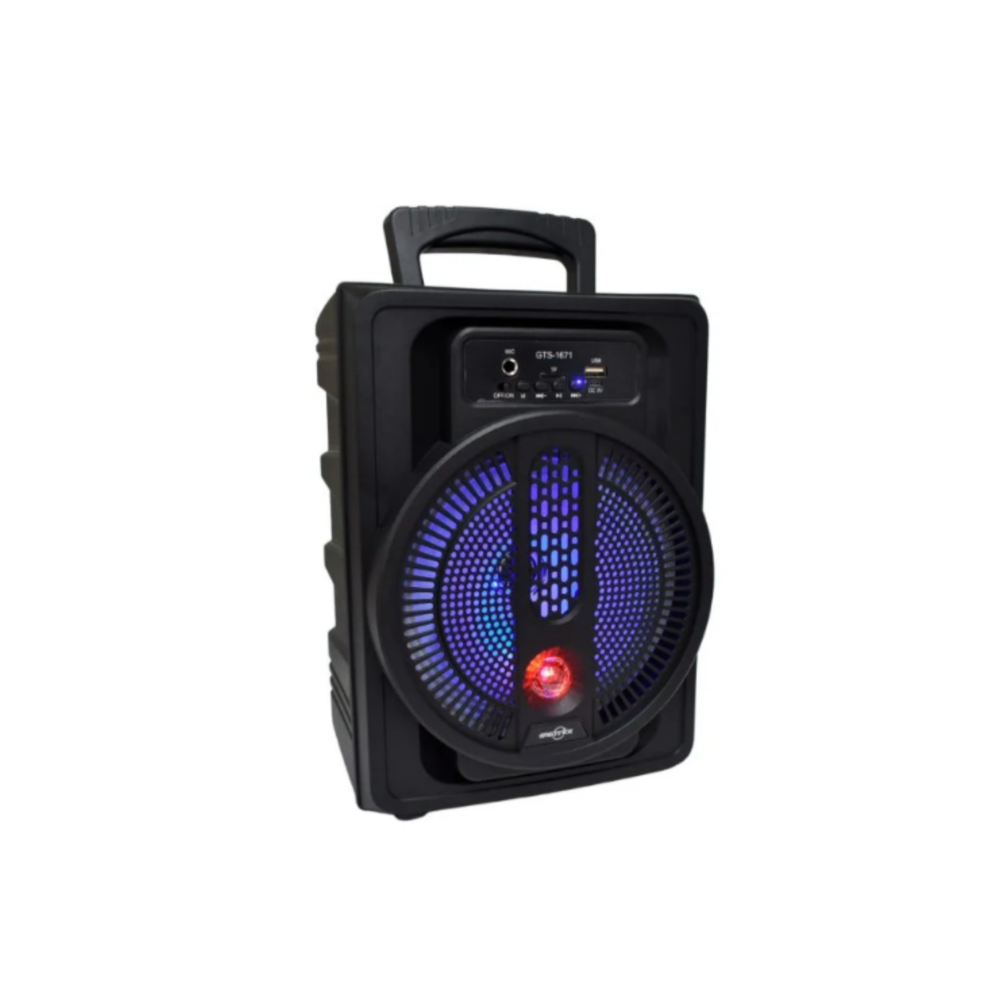 Bocina bluetooth 8 pulgadas con mini esfera luz LED