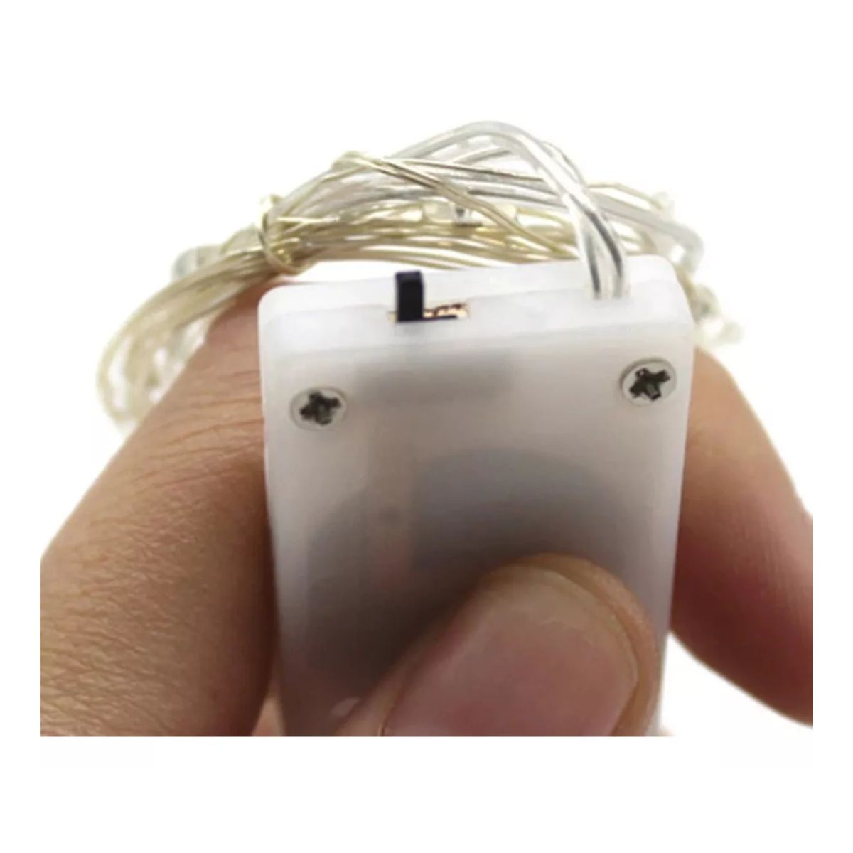 Cadena De 3 Metros Luces Led Decorativas Paquete De 10 Luces blanco