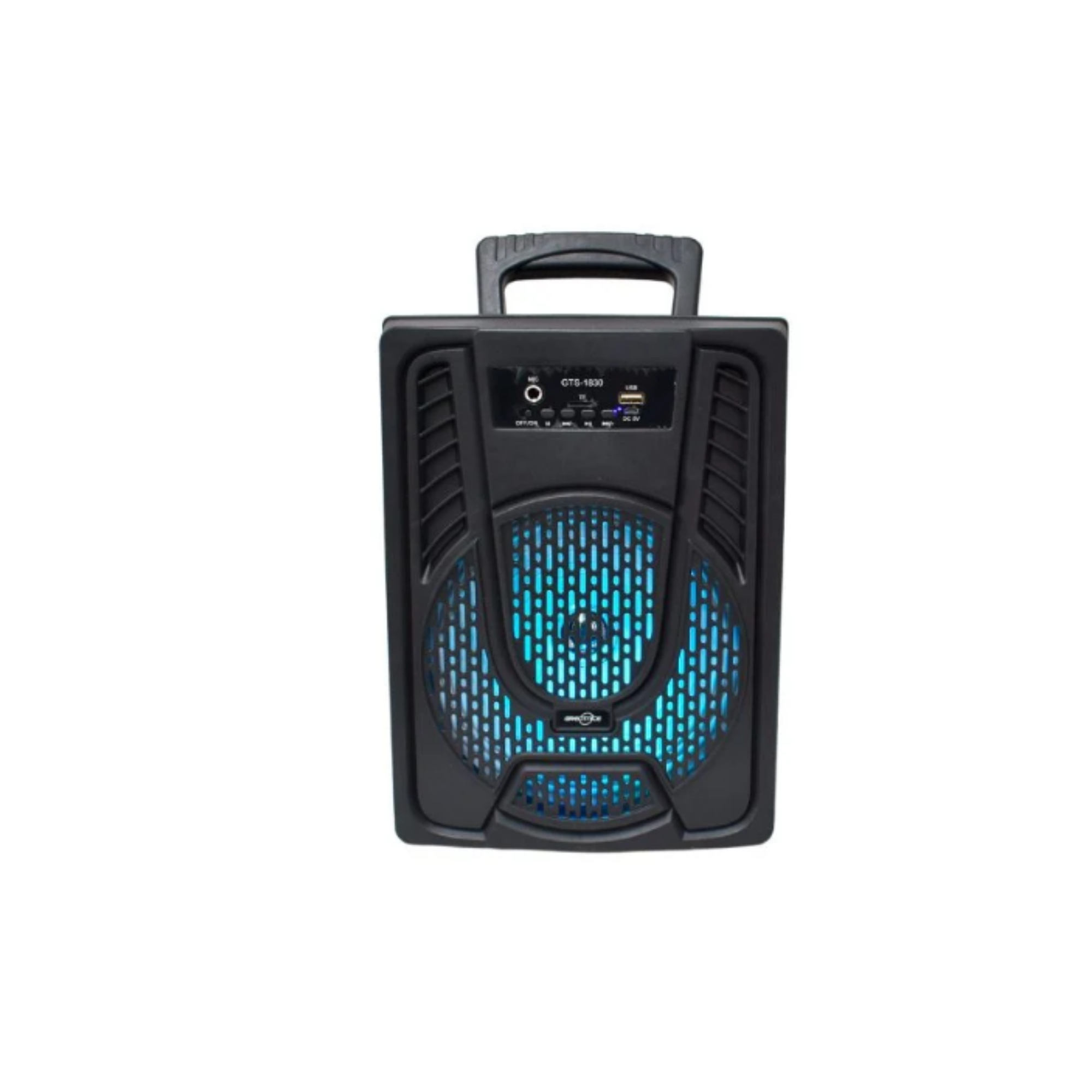 Bocina Bluetooth 8 pulgadas luz LED