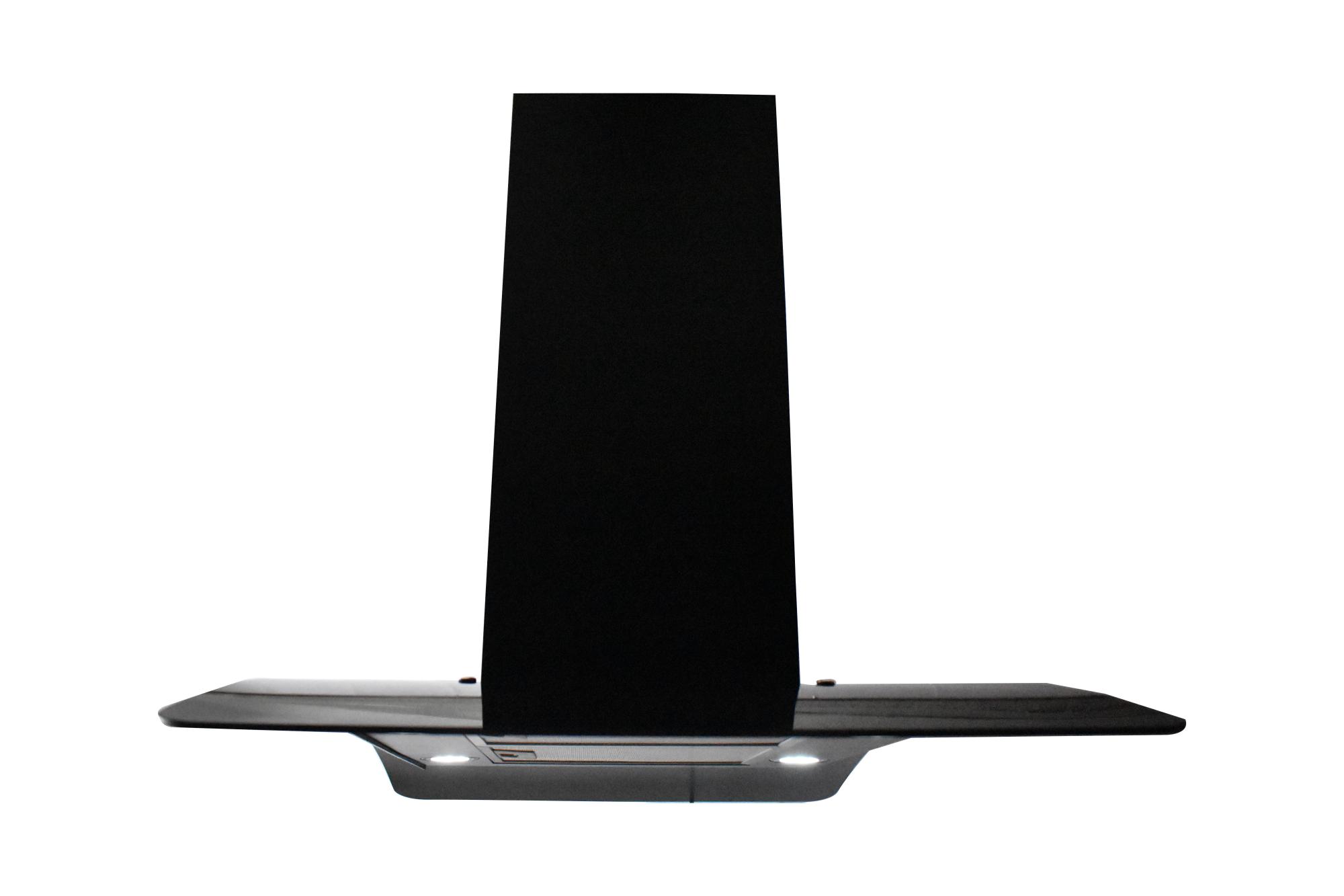 Campana purificadora de isla Black King 90 cm Touch Screen