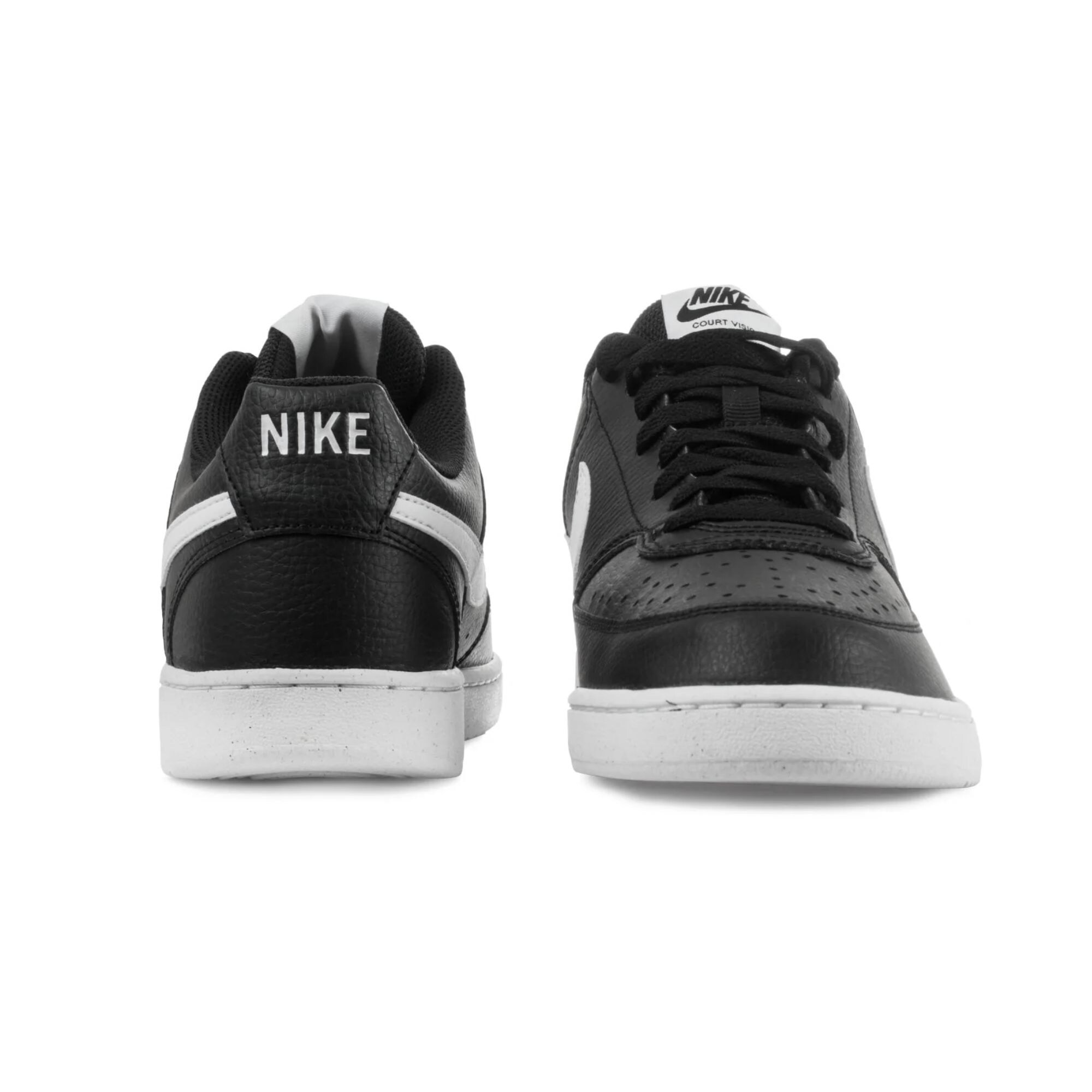 Tenis Nike Court Vision Low Negro con Blanco Hombre Originales DH2987001BLK