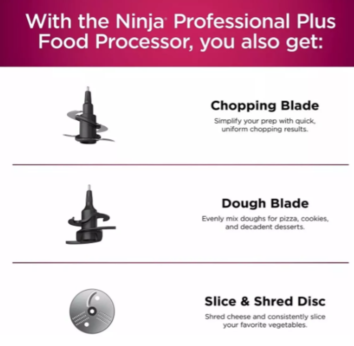 Procesador de Alimentos Ninja BN600 Auto-iQ