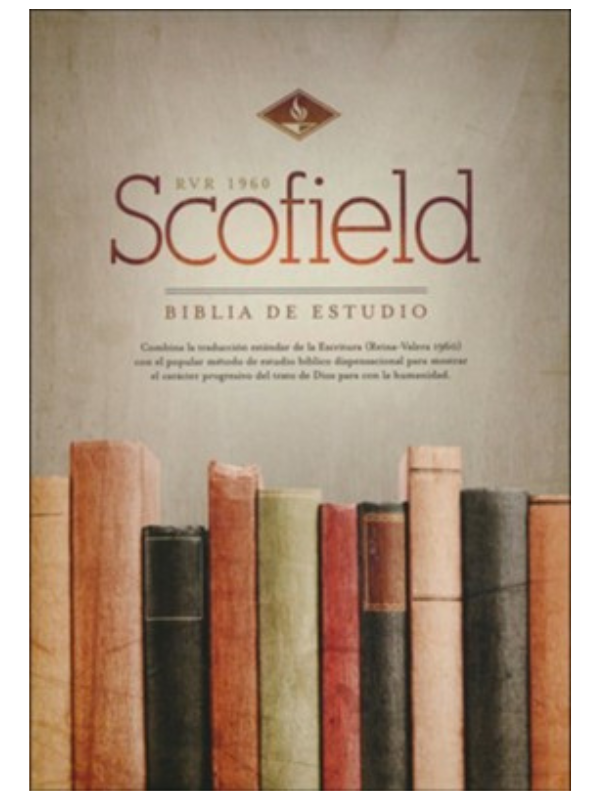 Biblia De Estudio Scofield Rvr 1960, Piel Simil Verde/cafe