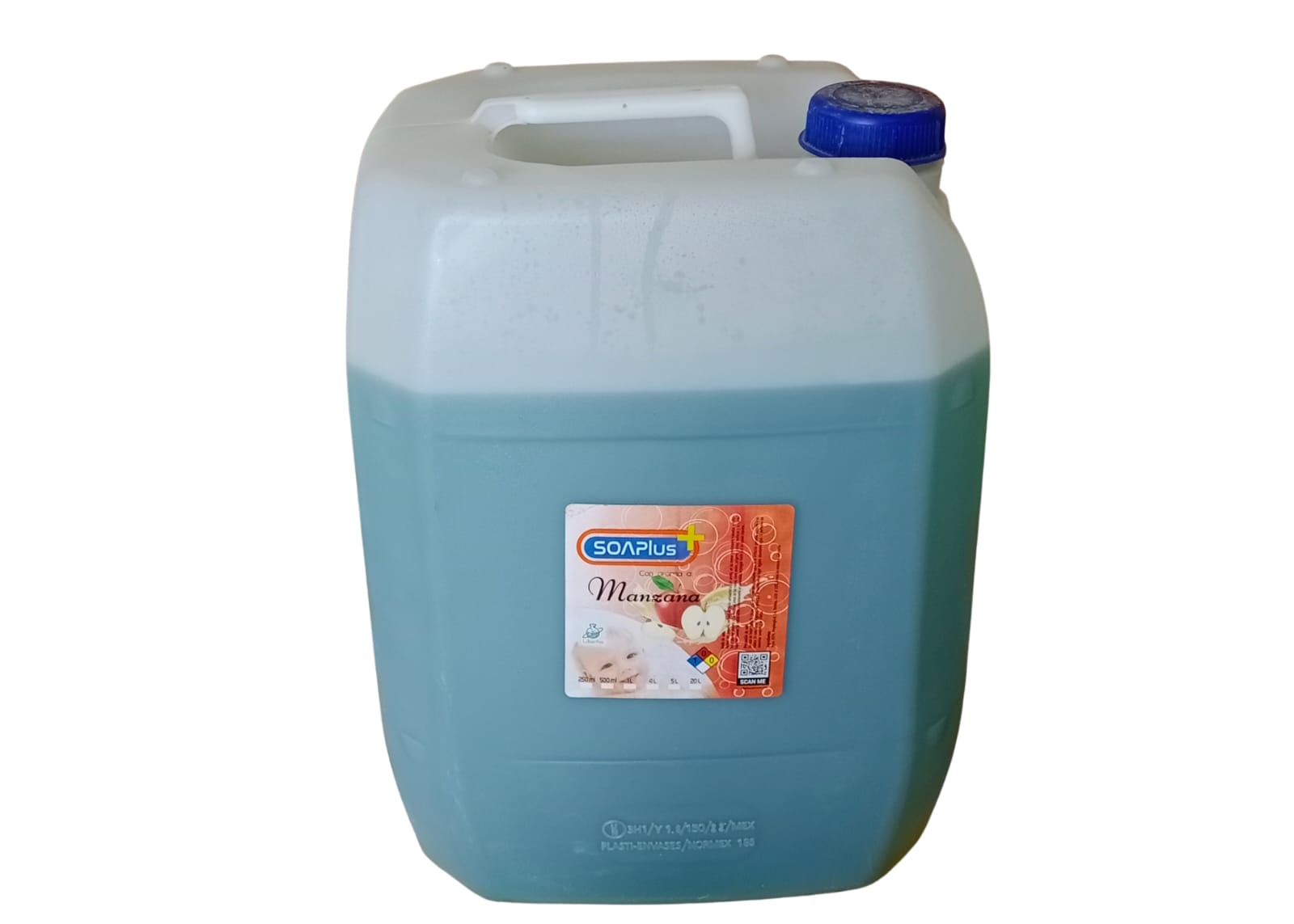 JABON ANTIBACTERIAL LIQUIDO PARA MANOS AROMA MANZANA VERDE 