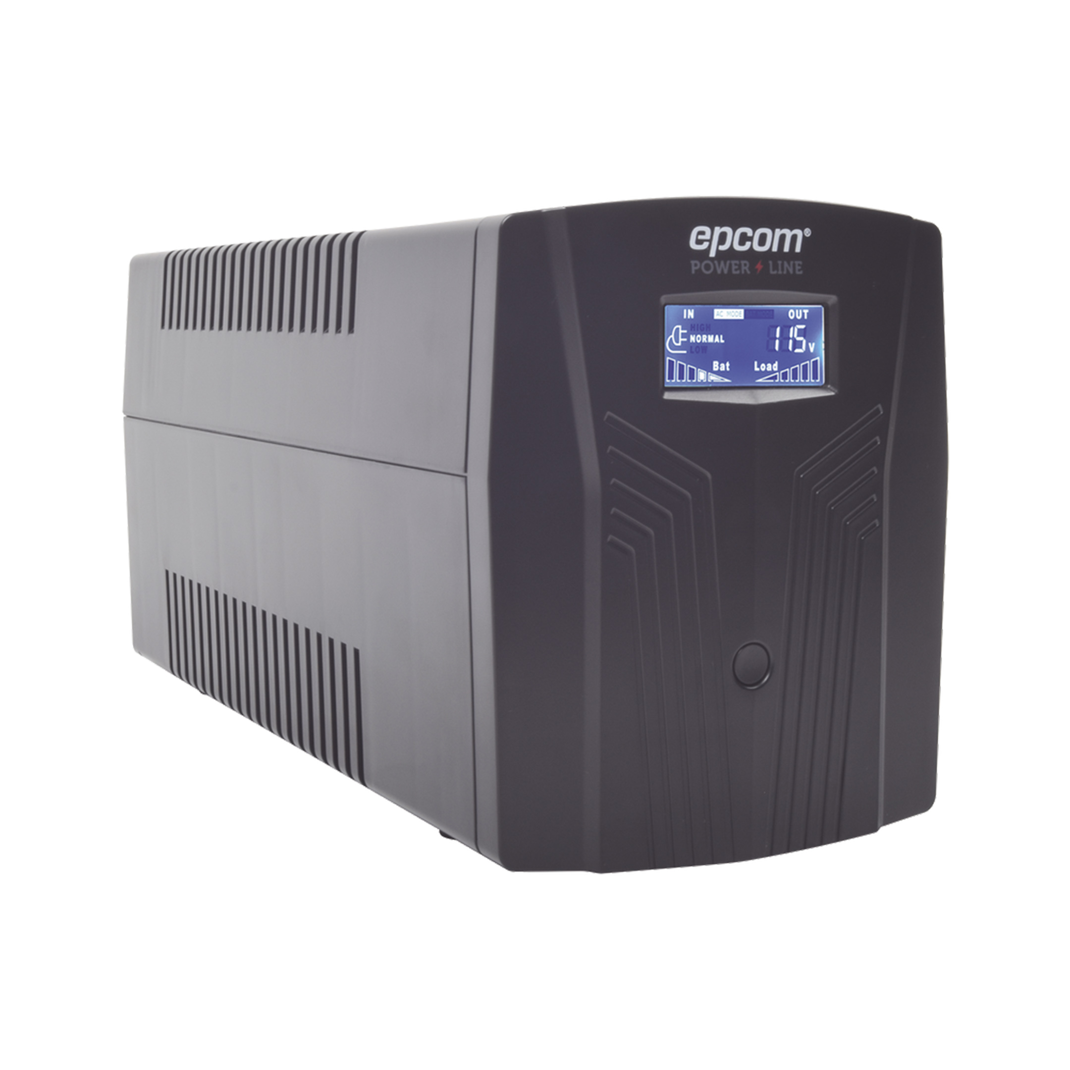 UPS de 1200VA/720W EPCOM Entrada y Salida 120 Vca / Clavija NEMA 5-15P / 6 Tomas NEMA 5-15R