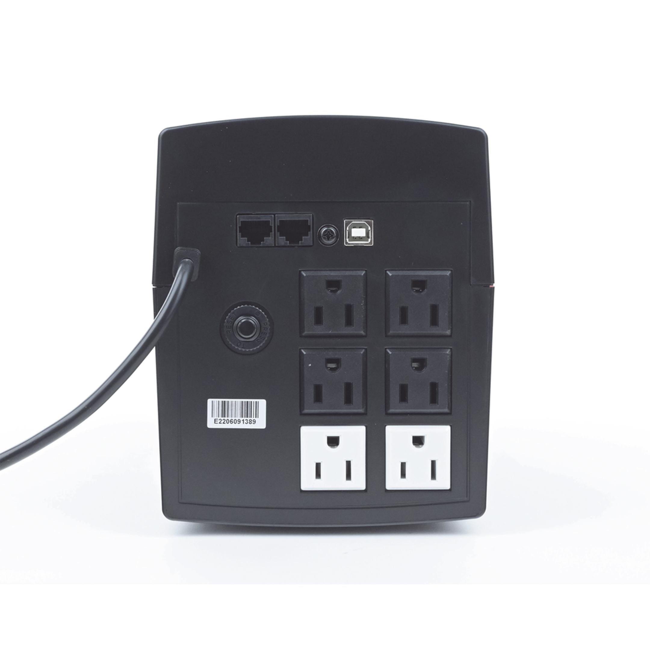 UPS de 1200VA/720W EPCOM Entrada y Salida 120 Vca / Clavija NEMA 5-15P / 6 Tomas NEMA 5-15R