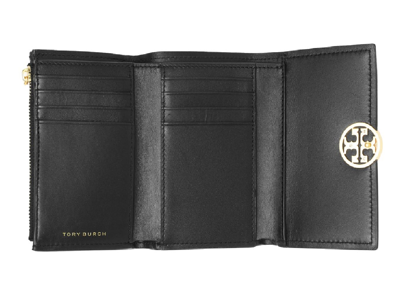 Cartera para Dama Tory Burch Medium Miller Flap 140912 001 Negro