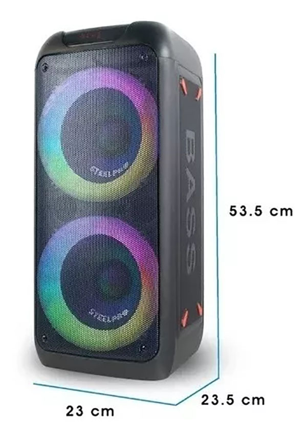 Bocina Portatil Bluetooth Suspension De Aire Steelpro Nebula