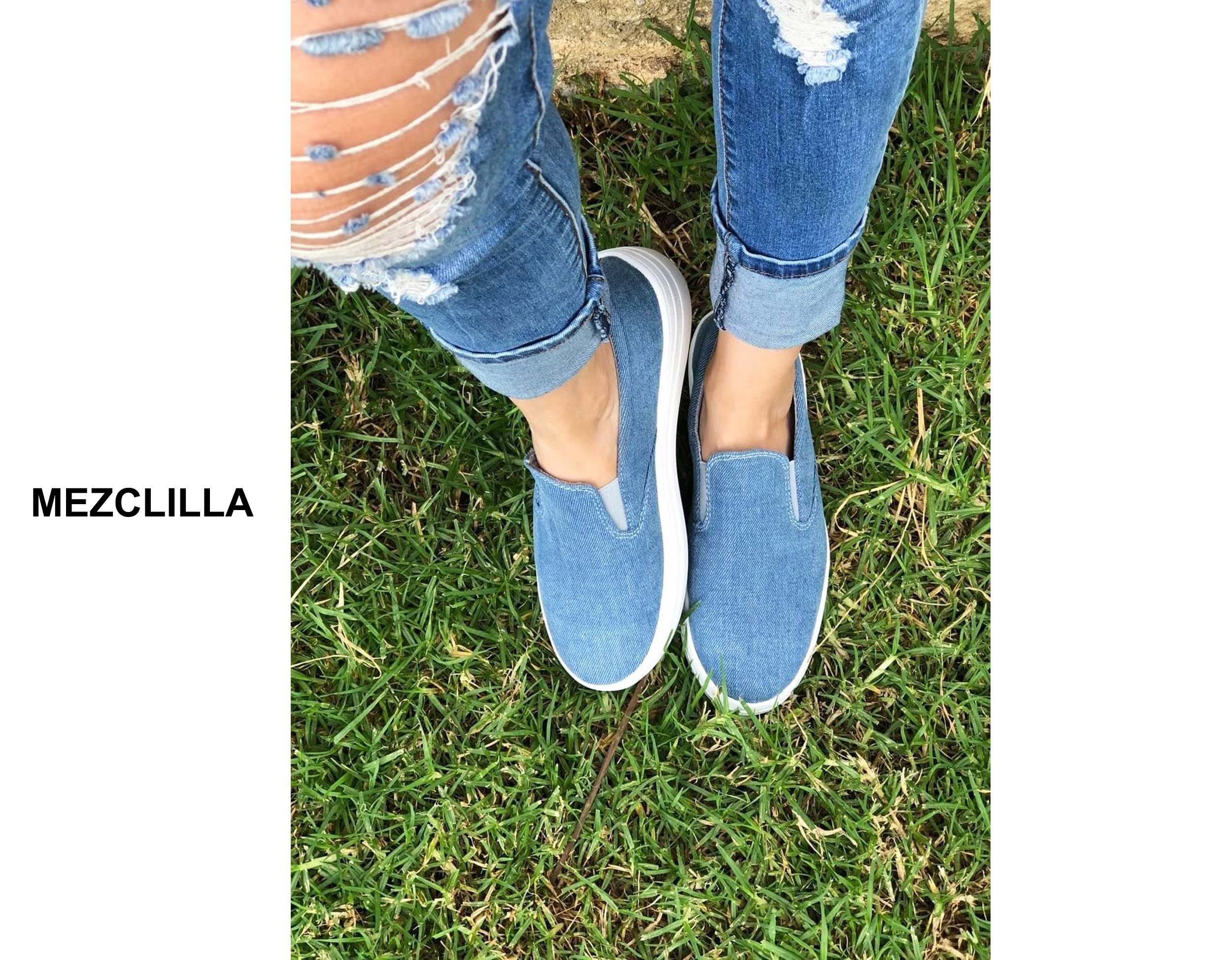 TENIS SLIP ON PARA MUJER MARCA PAVIMX MOD.504