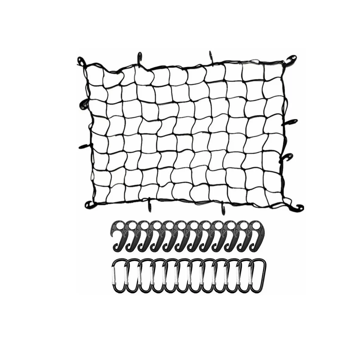 Red Malla Para Canastilla Portaequipaje Universal 120*90cm