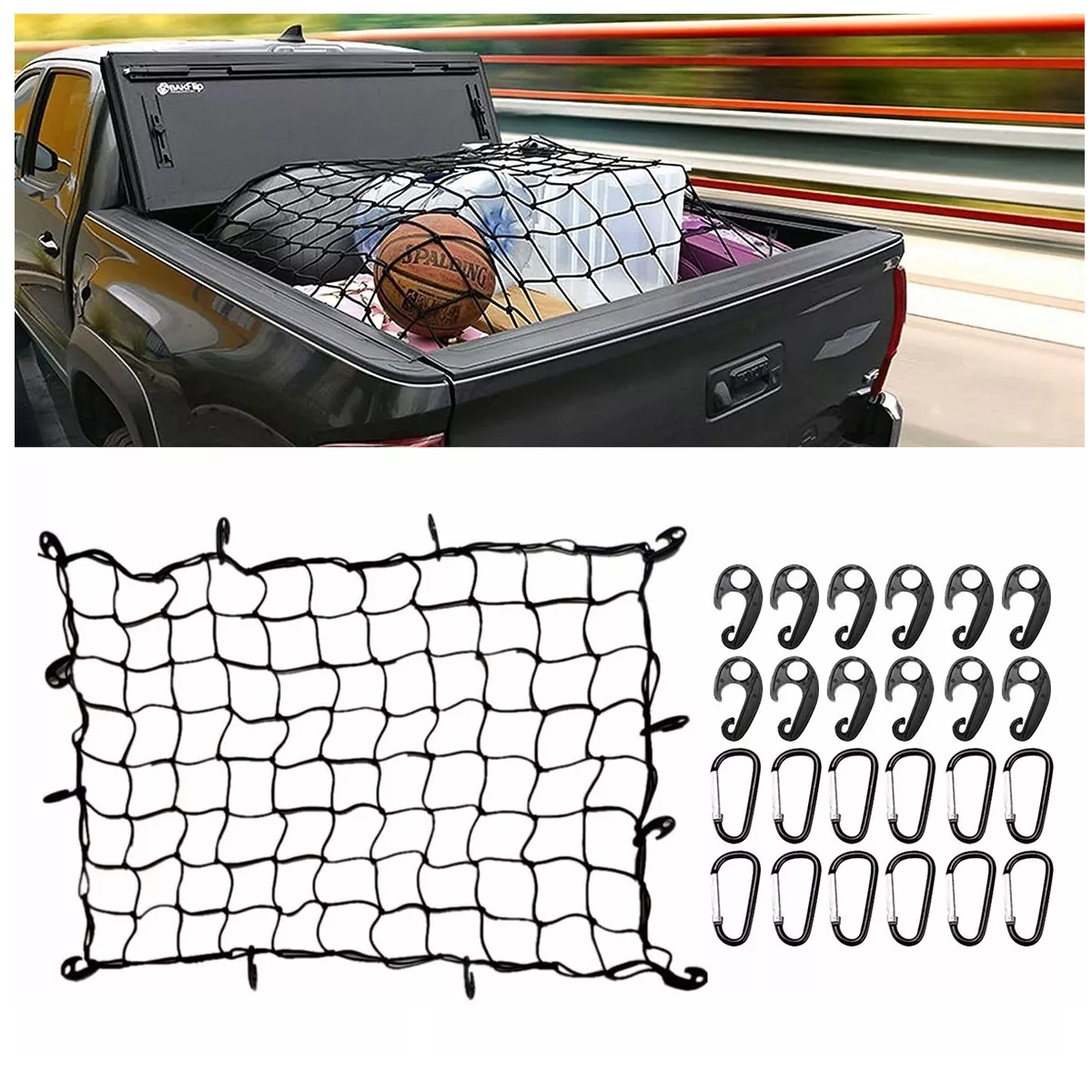 Red Malla Para Canastilla Portaequipaje Universal 120*90cm