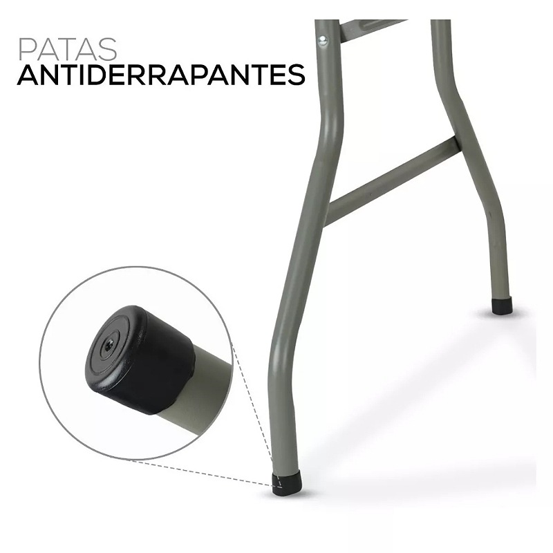 Mesa Plegable De Plástico Portátil De Jardín Tipo Portafolio