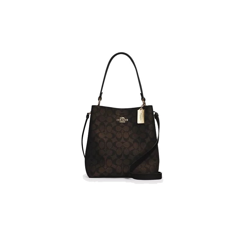 Bolsa Coach Town Bucket 91512 IMAA8 Café