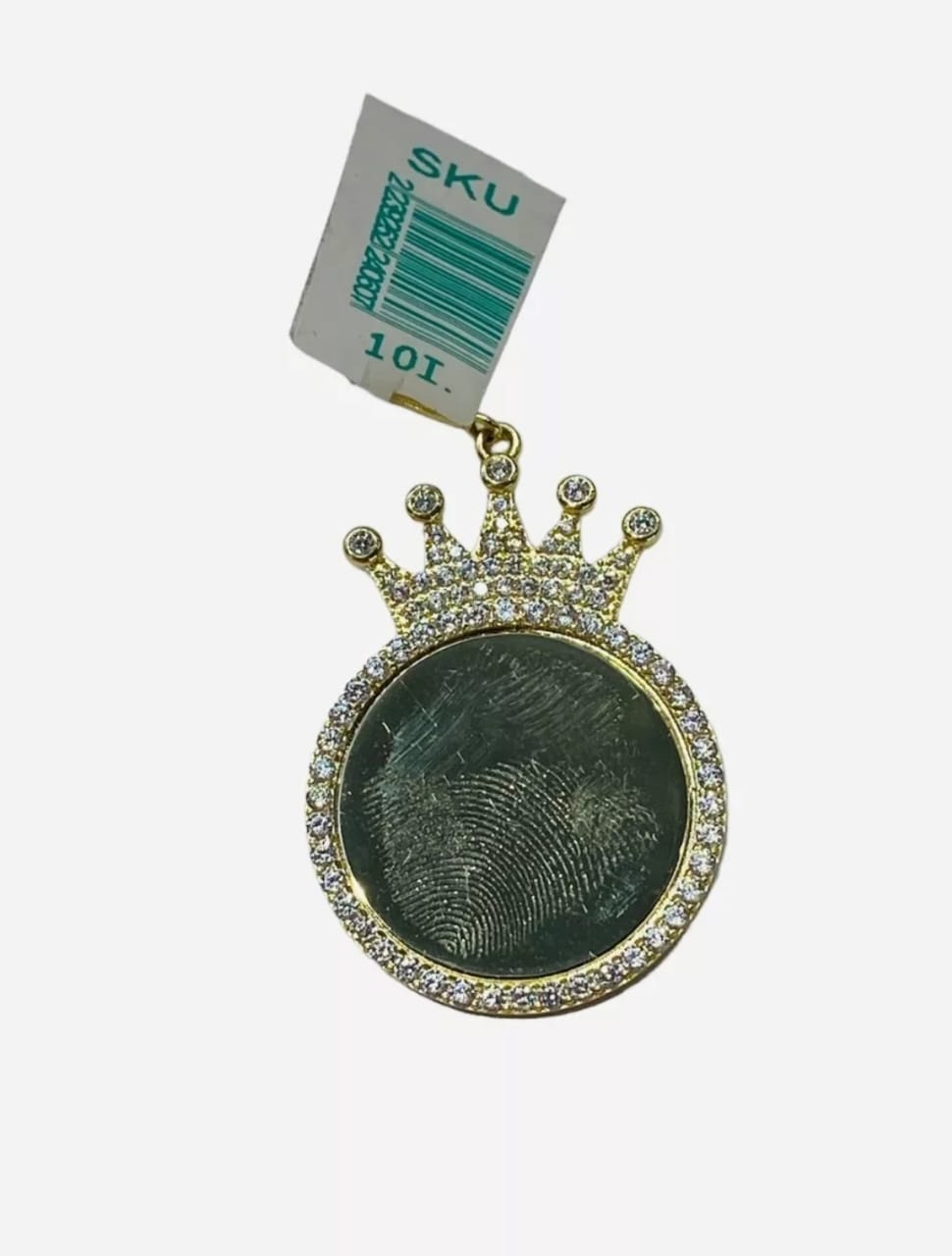 Kit Cadena Con Dije Espejo Princesa Oro 10 K. + Obsequio