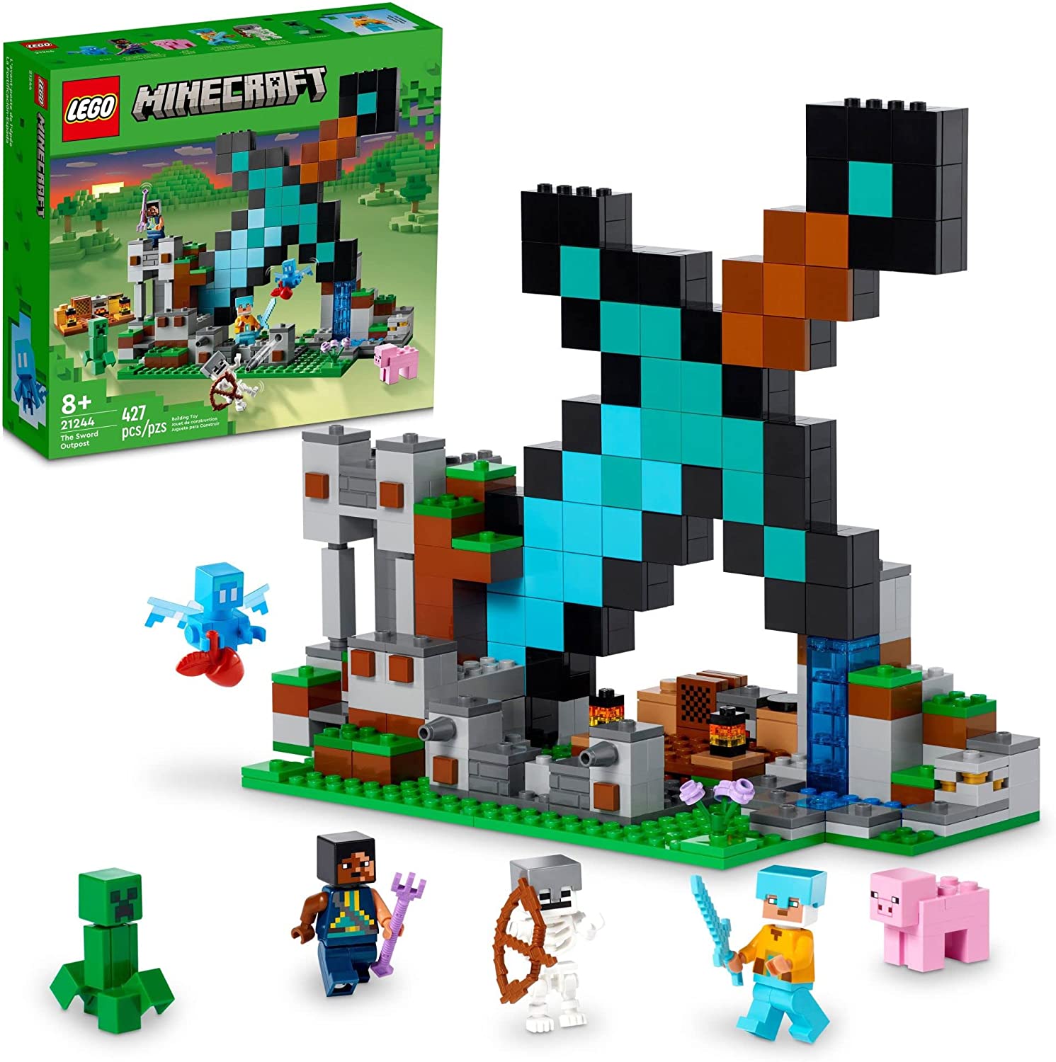 Lego Minecraft La fortificación espada - Game Center 