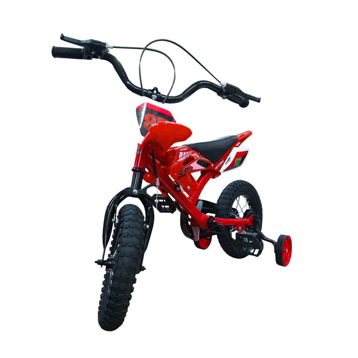 Bicicleta Tipo Motocross R16 AEIOU ABJ125 Rojo