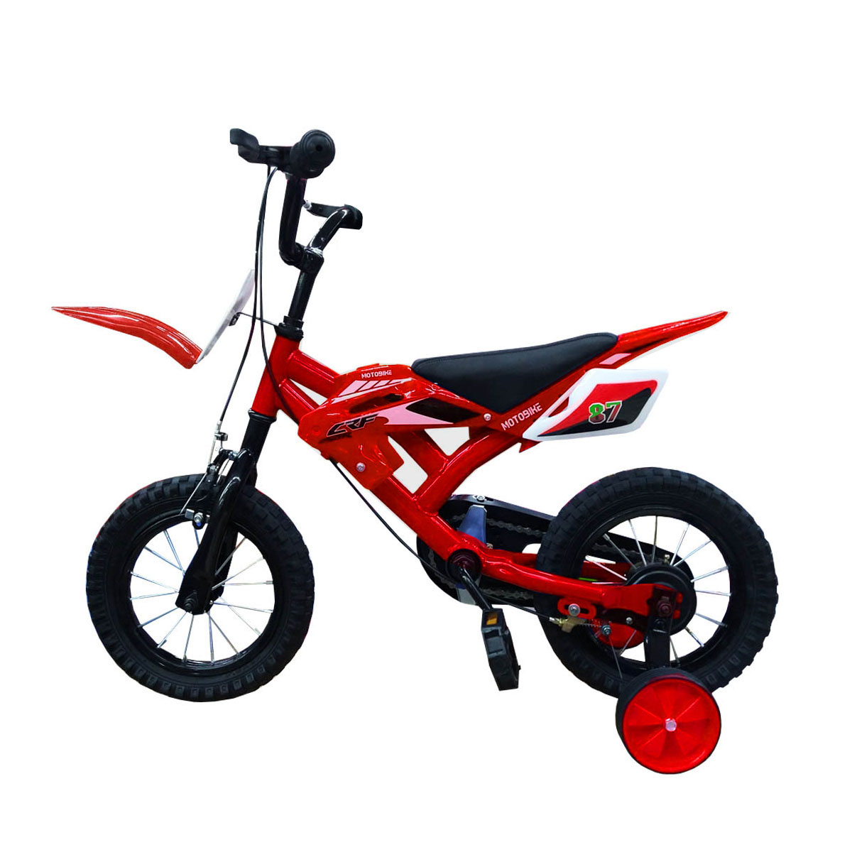 Bicicleta Tipo Motocross R16 AEIOU ABJ125 Rojo