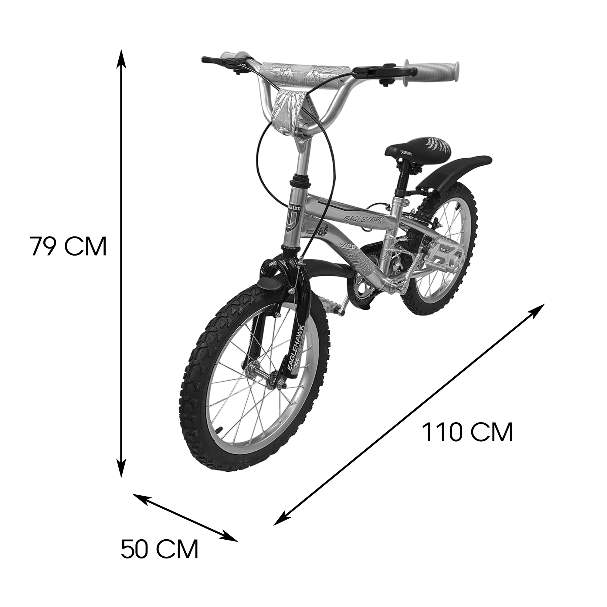 Bicicleta infantil The Baby Shop rodada 16 Eaglehawk para niño