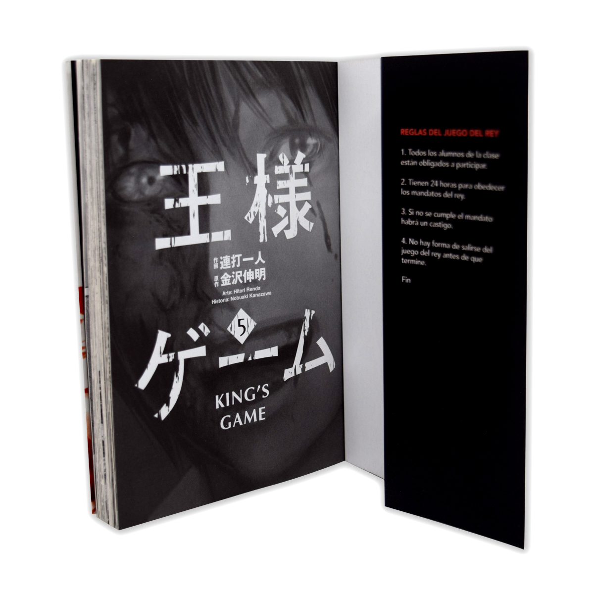 KINGS GAME 5 EDITORIAL KAMITE MANGA GORE