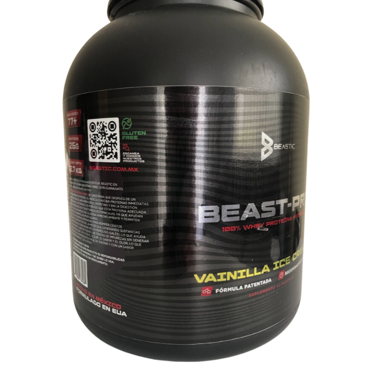 Beast-Pro Proteína Hidrolizada Vanilla Ice Cream 2.7kg / Beastic - Médica Depot