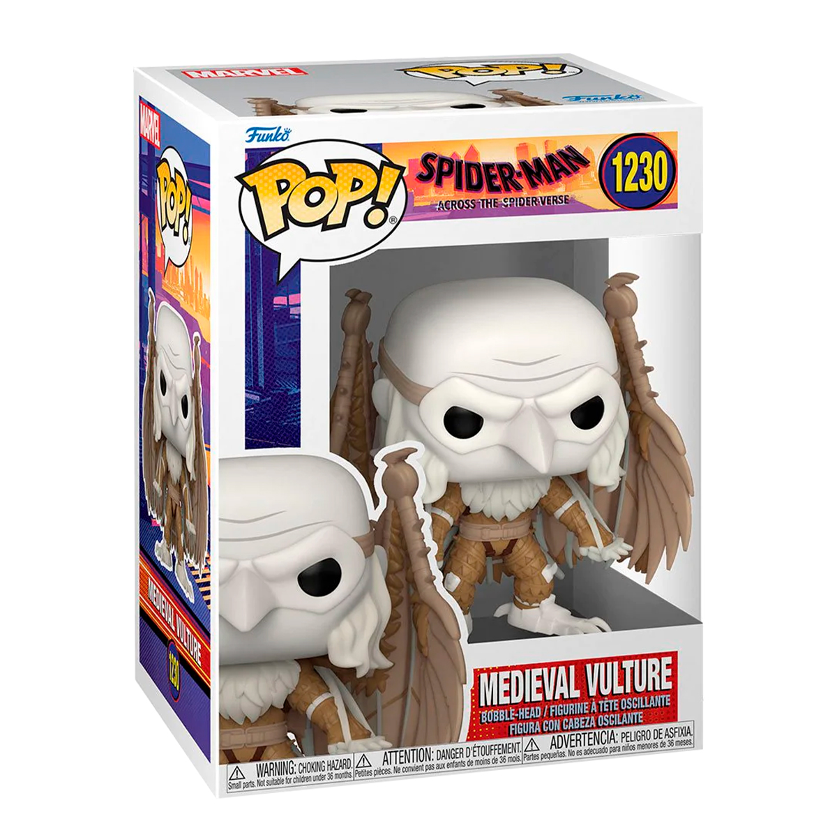 Funko Pop Buitre Medieval #1230 Spider Man Atraves Del Spiderverso Fig Original