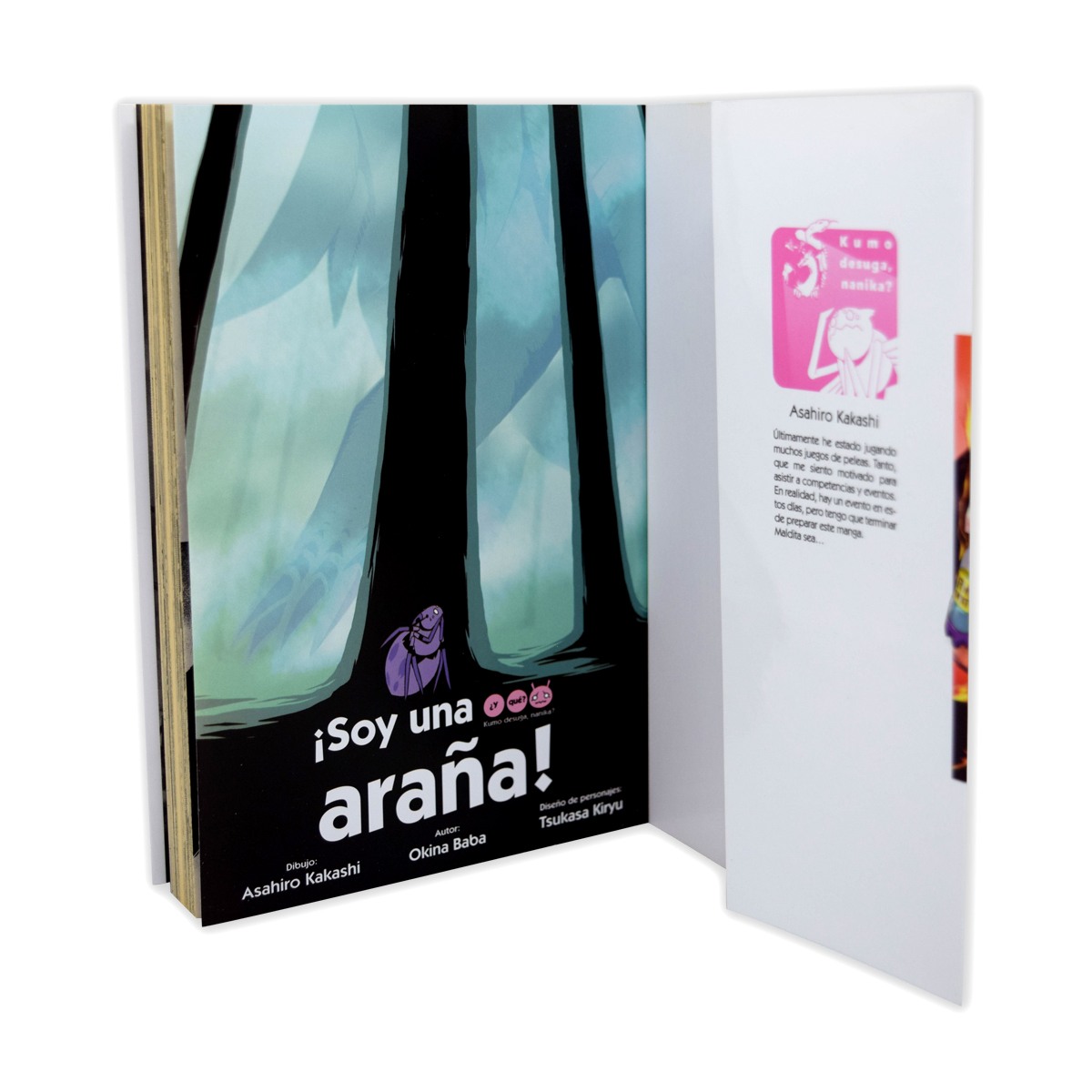 Soy Una Araña ¿Y Qué? 3 Manga Editorial Kamite Aventura
