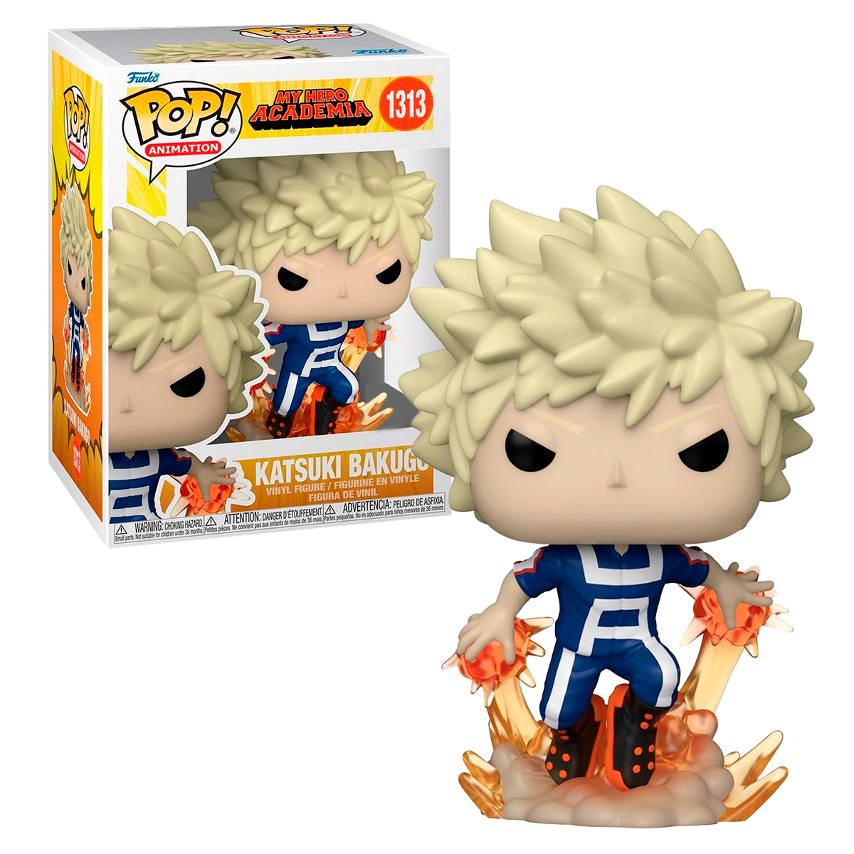 Funko Pop Katsuki Bakugo Entrenamiento #1313 My Hero Academia Anime Fig Original
