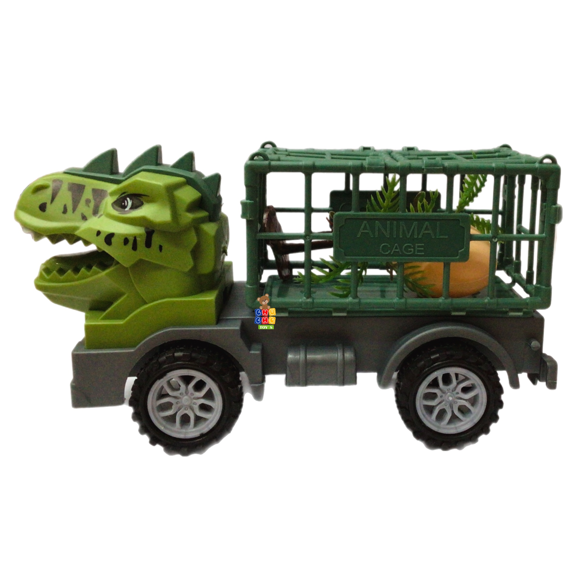 3 Carros Dinosaurio Camión Carga Construcción Juguetes