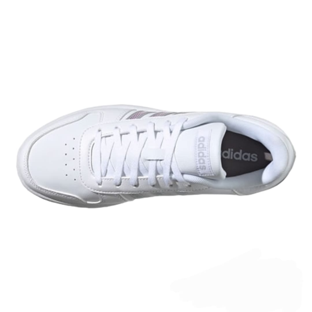Tenis Adidas Hoops 2.0 Blanco Mujer FW3535